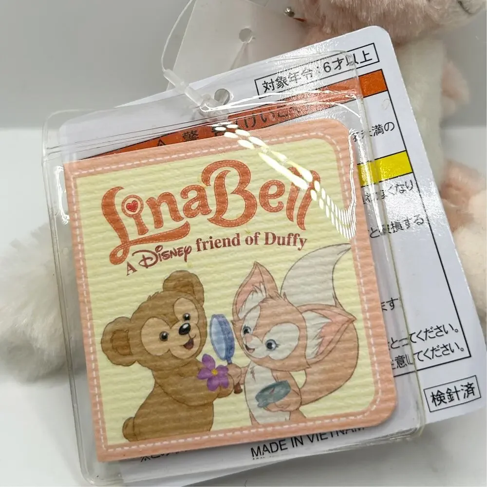 Japan Tokyo Disney Sea Resort Duffy & Friend's Lina Bell Plush Keychain Strap